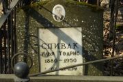 Спивак Илья Тодрис, Москва, Востряковское кладбище
